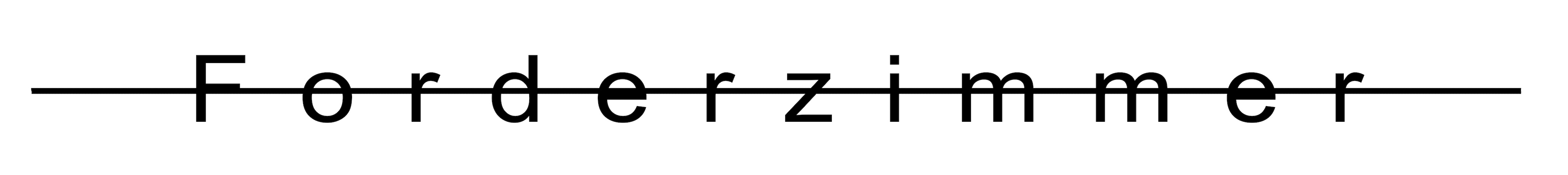 Forderzimmer Logo